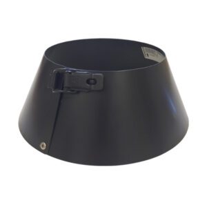 Storm Collar for 80mm (Black) KW Pro Twin Wall
