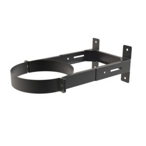 Adjustable Wall Support 130-210mm (Black) for 80mm KW Pro Twin Wall