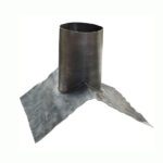 Lead Slate Ridge Flashing Pitch 10-35° - Suitable For 150mm Twin Wall