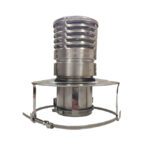Gas Liner Pot Hanging Cowl - Stainless 125mm (5 inch)