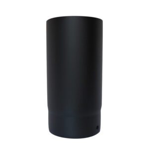 150mm Length Pipe - Gloss Black 150mm (6 Inch)
