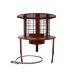 Pot Hanging Cowl - Terracotta - Screw-Fix  80mm (3 Inch)