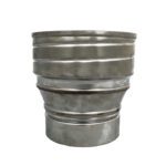 Single To Flex Increasing Adapter - Screw-Fix 80mm - 100mm