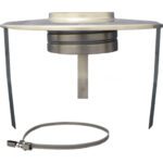 6" Pot Hanging - Stainless - Screw-Fix