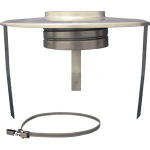 6" Pot Hanging - Stainless - Screw-Fix